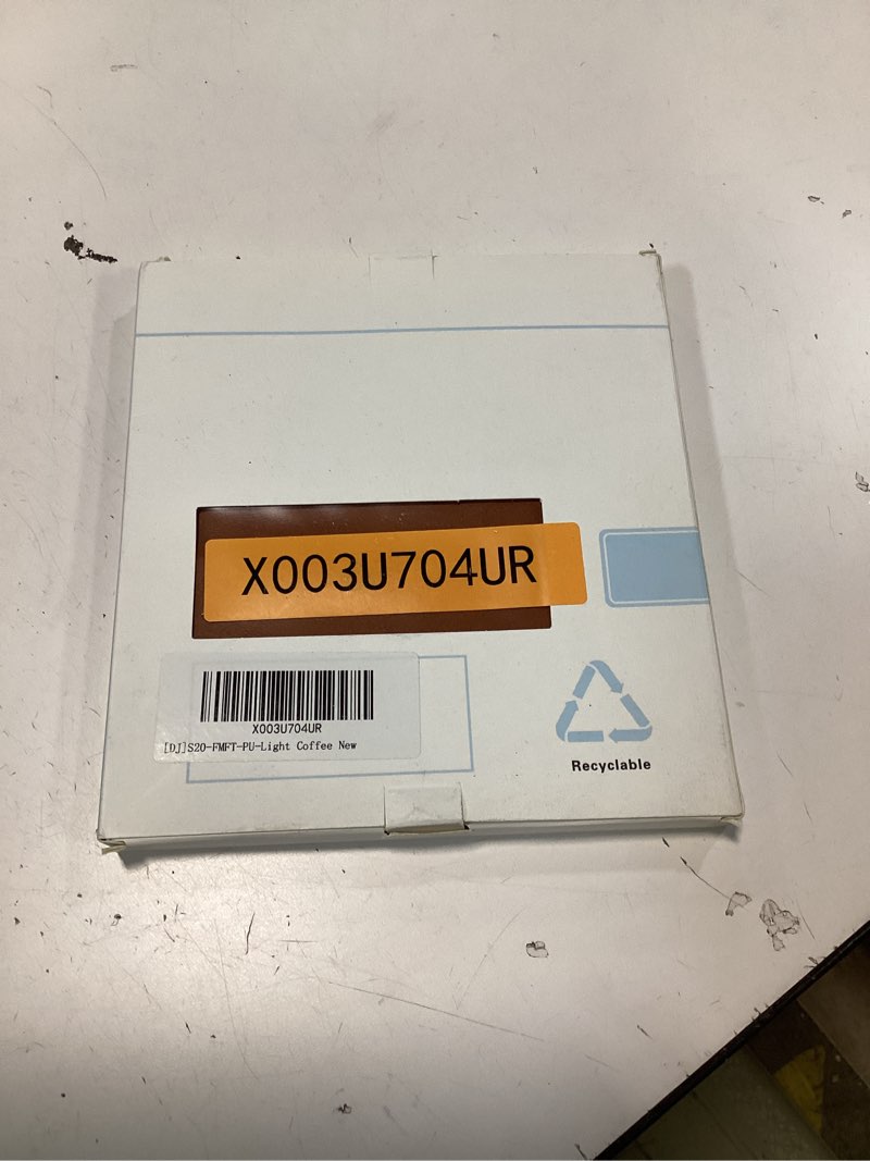 Condition photo showing New/Like New for DJBull 2-in-1 Detachable for Samsung Galaxy S20 6.2" Wallet case with Credit Card Holder?RFID Blocking?,Flip Folio Book PU Leather Protective Cover Women Men for Samsung S20 Phone case Light Coffee