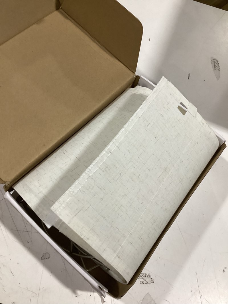 Condition photo showing Good Condition for plug in wall sconces set of two: wall lights with on/off switch - stepless color temperature wall mount lamps - fabric linen wall sconce for bedroom living room & hallway- indoor corded wall sconces beige