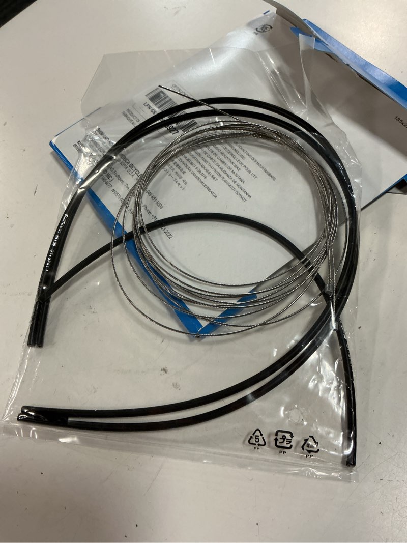 Condition photo showing Good Condition for shimano mtb optislick derailleur cable and housing set, black | bike-shift-cables-and-housing