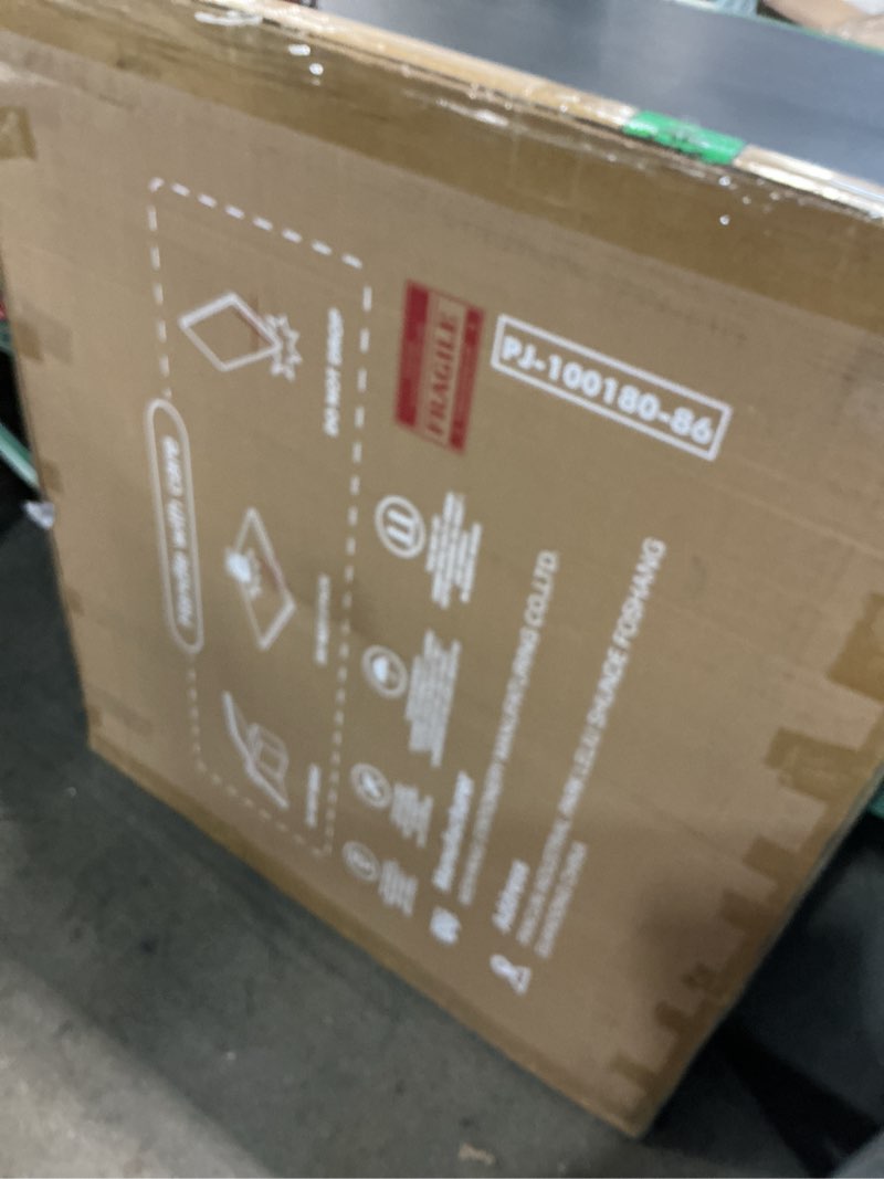 Condition photo showing New/Like New for Magnetic White Board Dry Erase Board for Wall?72" x 40" Wall-Mounted Aluminum Frame Marker Board, Foldable Portable Whiteboard with a Long Pen Tray for School, Classroom, Office & Home