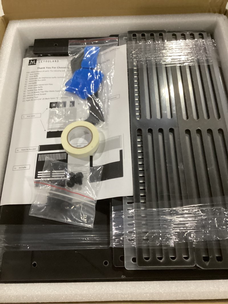Condition photo showing Good Condition for Adjustable Sump Baffle Kit - Refugium Kit for 40 Gallon Breeder Tank - Reef Aquarium - Saltwater Aquarium Filter System- Protein Skimmer Sump 40B