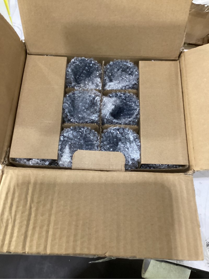 Condition photo showing New/Like New for 24 pcs blue votive candle holders, glass tealight candle holders for home decor, wedding table centerpiece, birdal shower, party