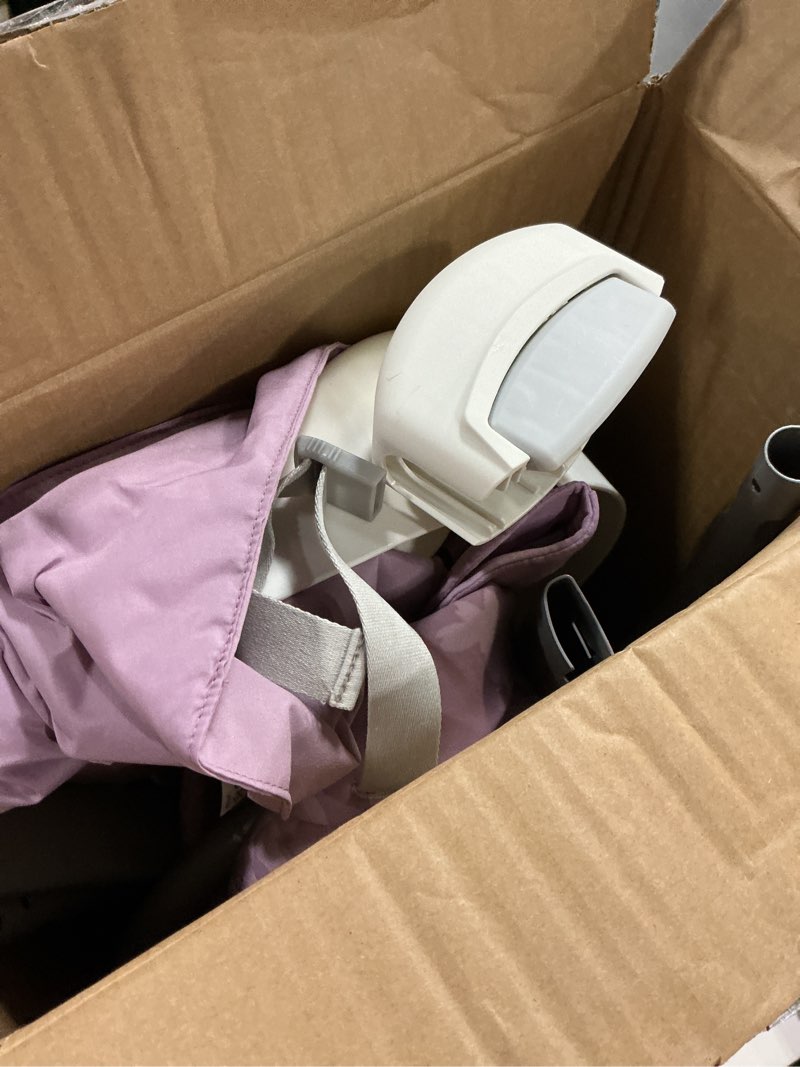 Condition photo showing Good Condition for graco jumpstart 4-in-1 adjustable infant activity bouncer & jumper, versatile baby swing, floor seat, and kids chair with snack tray, lilac mod bouncer lilac mod