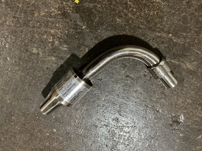 Condition photo showing Good Condition for MAGMA Products, Replacement Turbo Venturi Tube, Marine Kettle Gas Grills, 10-160