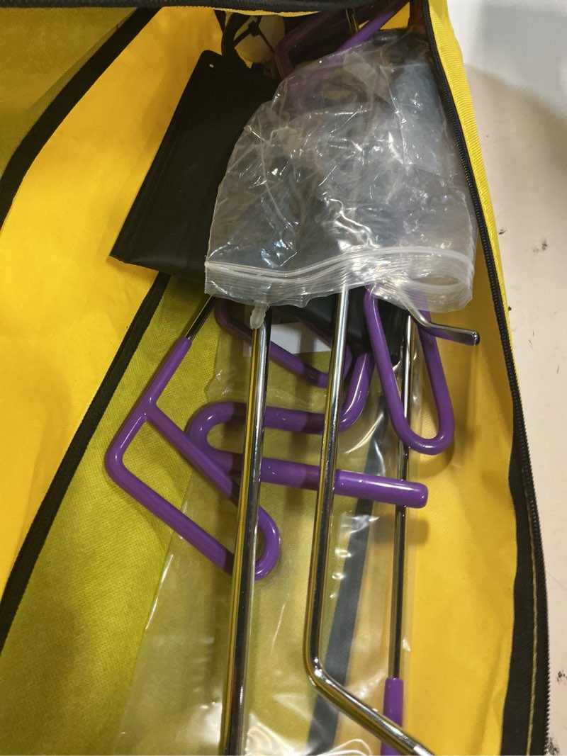 Condition photo showing Good Condition for aocksingtn rods dent removal kit, 30 pcs paintless dent repair rods, special manganese steel, professional hail dent removal tool for minor dents, door dings and hail damage
