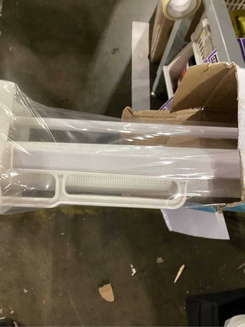 Condition photo showing Good Condition for probebi retractable baby & dog gate - extends to 54" wide, 34" tall - stair, doorway & hallway use b-white 34" tall x 54" wide