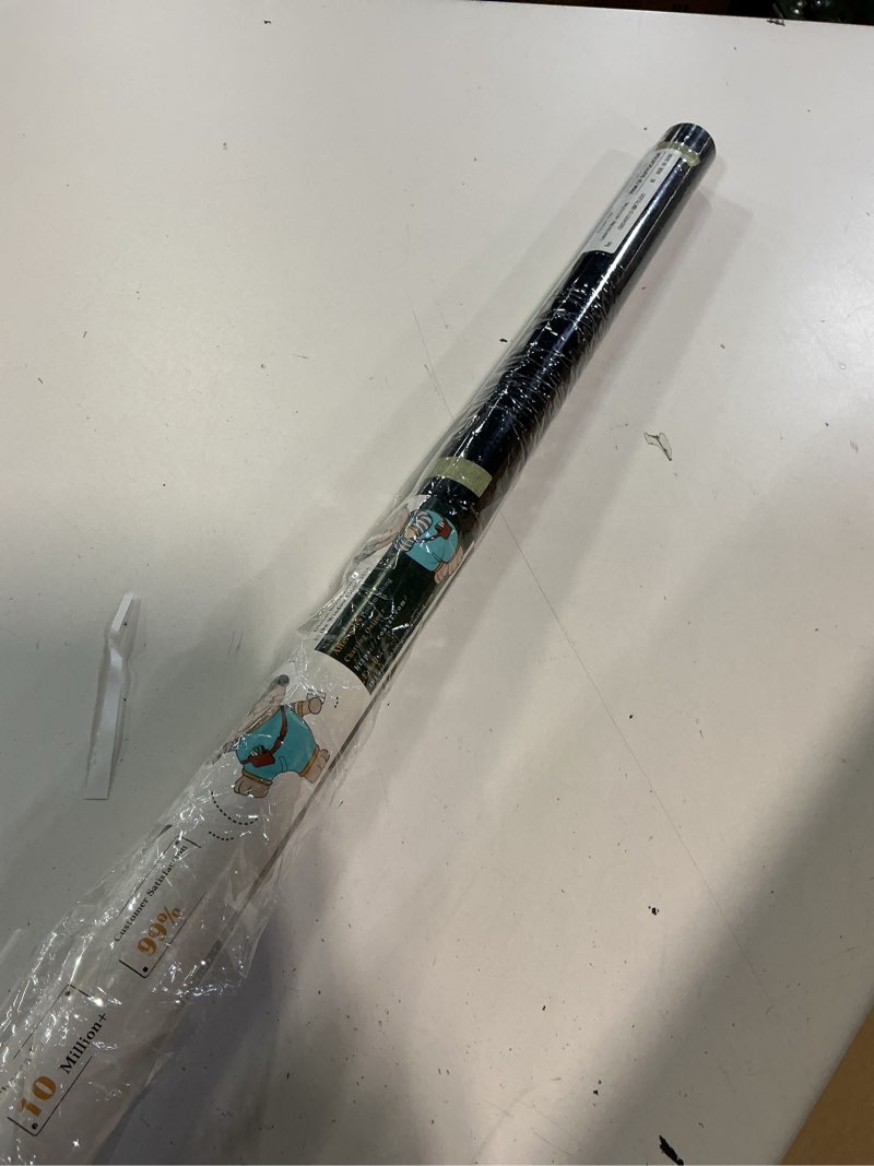 Condition photo showing Good Condition for coavas one way privacy window film, heat control window tint for home, sun blocking reflective window film see out not in, anti uv static cling for windows office door (black, 29.5 inch x 6.5 feet) 29.5 x 78.7 inch black-silver