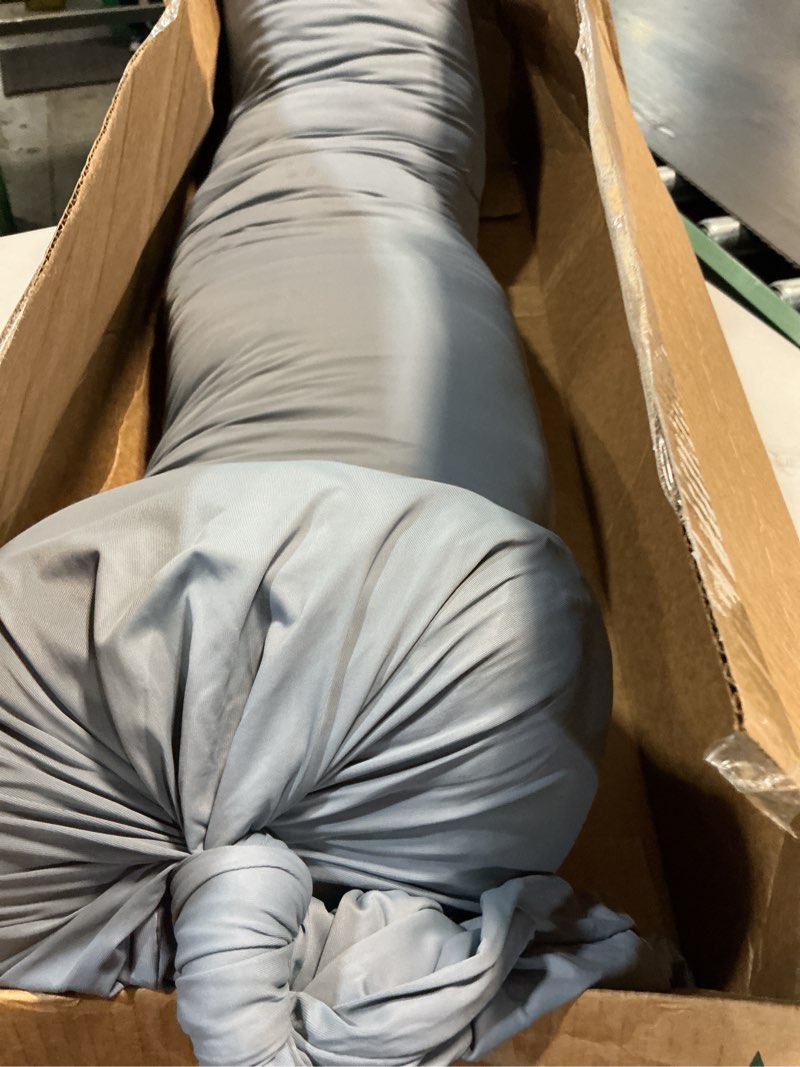 Condition photo showing Good Condition for https://cottingtonlane.com/products/micro-filled-microfiber-bolster-round-bed-pillow-bolster-for-back-and-neck-support-pillow-compliment-for-deewan-sofa-with-cotton-washable-bolster-cover-dark-grey