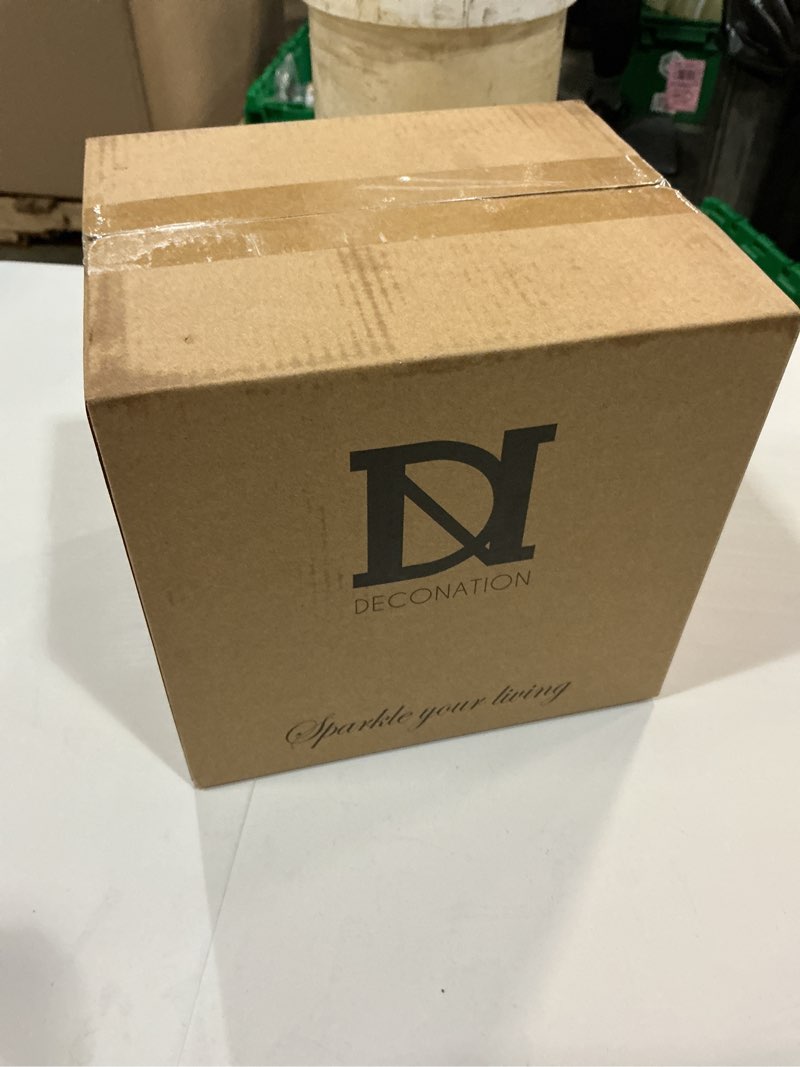 Condition photo showing New/Like New for dn deconation 6pcs easter decorations with 3 rabbits and 3 nesting easter eggs, small gold easter bunny figurines decor, spring tabletop decor bunny egg statues, vintage decor, gift vintage gold set of 6