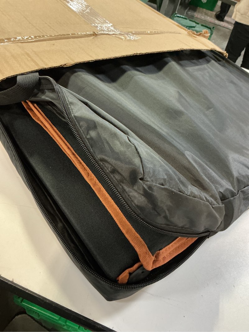 Condition photo showing Good Condition for furtime xl back seat extender for dogs, hard bottom dog car seat cover for truck back seat, upgraded pu leather waterproof anti-scratch, large space back seat cover for full size truck suv black for full size truck /full size suv