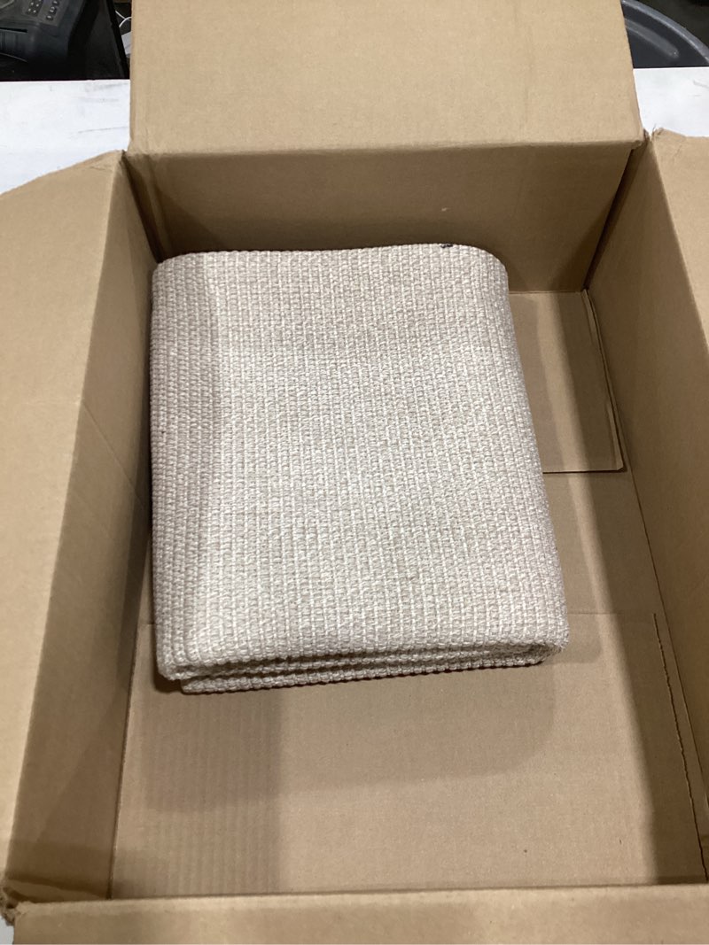 Condition photo showing Good Condition for DEXI Hallway Runner Rug 2'4''x8', Non Slip Rubber Backed Runners Carpet, Ultra Thin Entryway Rugs Indoor for Kitchen Hallway Entrance Bedroom, Beige 2'4" x 8' (Runner) Beige