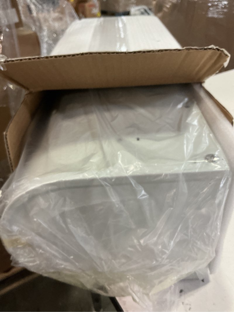 Condition photo showing Good Condition for mail boxes for house outside, rainhol white mailboxes for outside, galvanized steel post-mount mailboxes, 19 x 8.7 x 6.7 inches