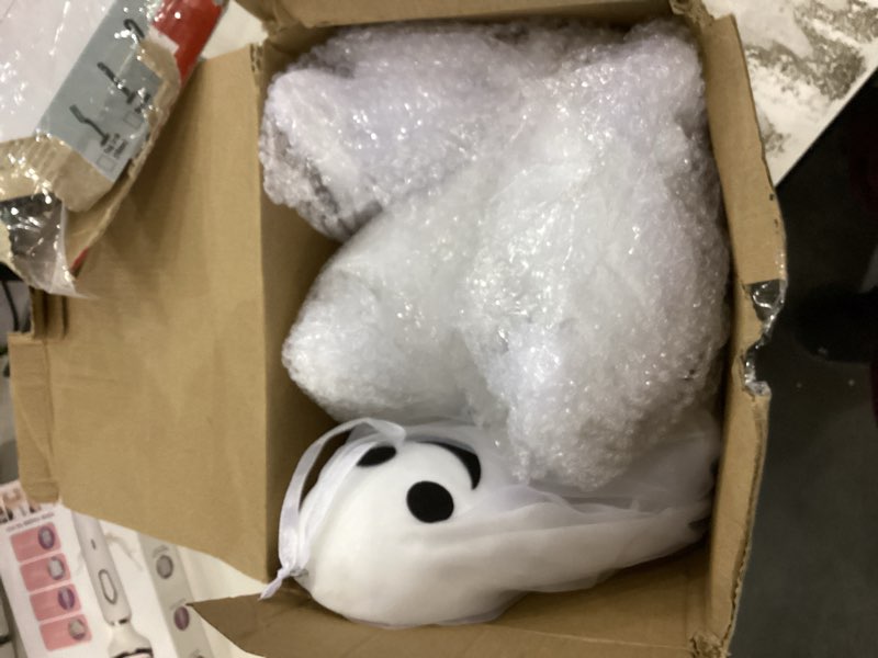 4 Pack Halloween Light up Hanging Ghost Decoration Outdoor, Cute Halloween Decor 31.5" Flying Ghosts