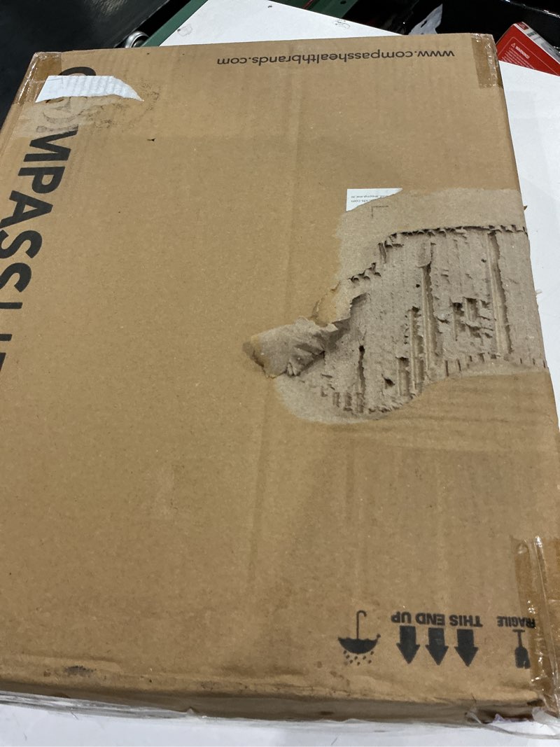 Condition photo showing As Is for quick-lock raised toilet seat