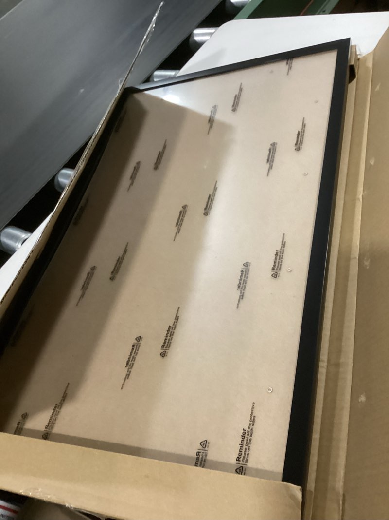 Condition photo showing Good Condition for fxojyvo 14x24 poster frame, black frame for 14 x 24 inch picture poster photo, light weight and high transparent 14 by 24 frame for wall - 1 pack/black/14 x24 1 14x24