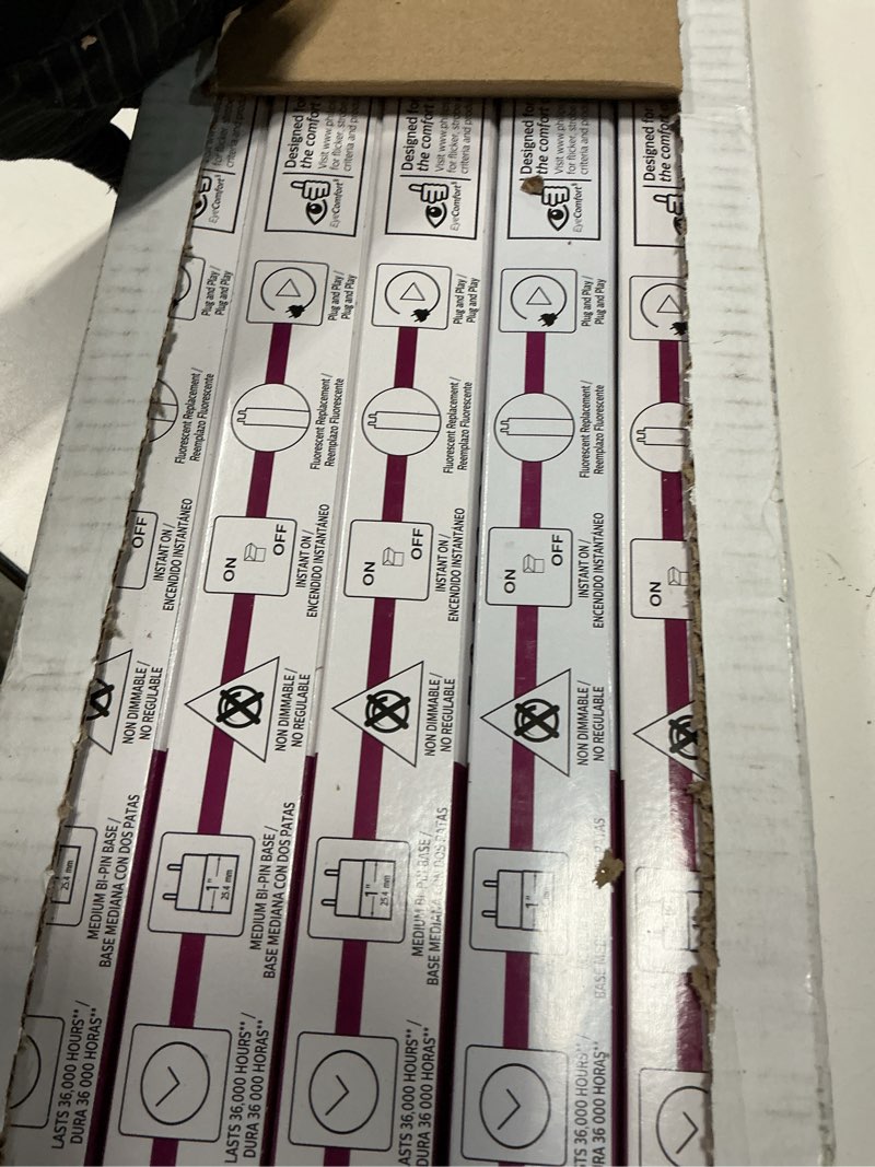 Condition photo showing New/Like New for philips plug and play 32w equivalent 48 in. daylight deluxe type a t8/t12 led tube light bulb (10-pack)