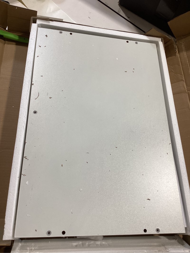 Condition photo showing Good Condition for woodtalks stackable 2 drawer dresser, multi-purpose storage closet cube dressers for bedroom, storage cabinet for entryway, nightstand sofa beside table drawer chest, 23.6 in, white white 13.1"d x 23.6"w x 16.9"h (2 drawers)