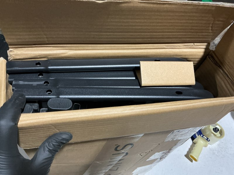 Condition photo showing Good Condition for Zinus Rumi 14in Full Metal Bed Frame, Quick Assembly SmartBase® Mattress Foundation, Heavy Duty Sturdy Steel with No Box Spring Needed, Eco-Friendly Packaging, Black Black Full Basic Assembly