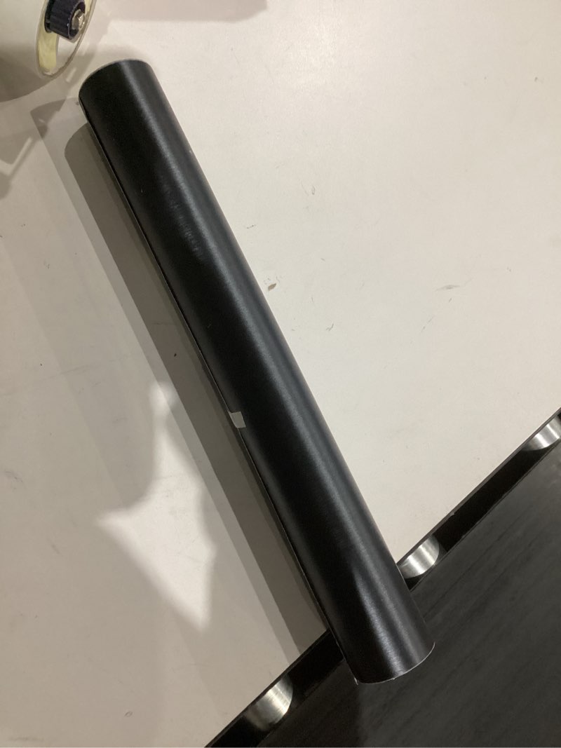 Condition photo showing New/Like New for abyssaly stainless steel fridge wrap peel and stick for kitchen, brushed black contact paper, self-adhesive metallic wallpaper for microwave oven and cabinets 15.7" x 393.7" 15.7" x 393.7" brushed black