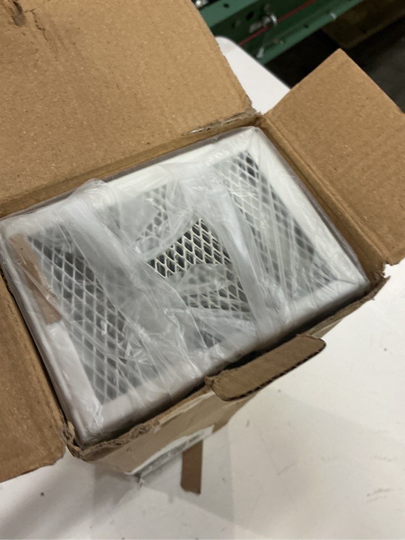 Condition photo showing Good Condition for over the door hooks organizer,door hanger fits doors 1 3/4" white | 12 coat hooks and 2 mesh basket,space-saving,back storage organizer,over the door towel rack,for bathroom,bedroom,kitchen 2 baskets white