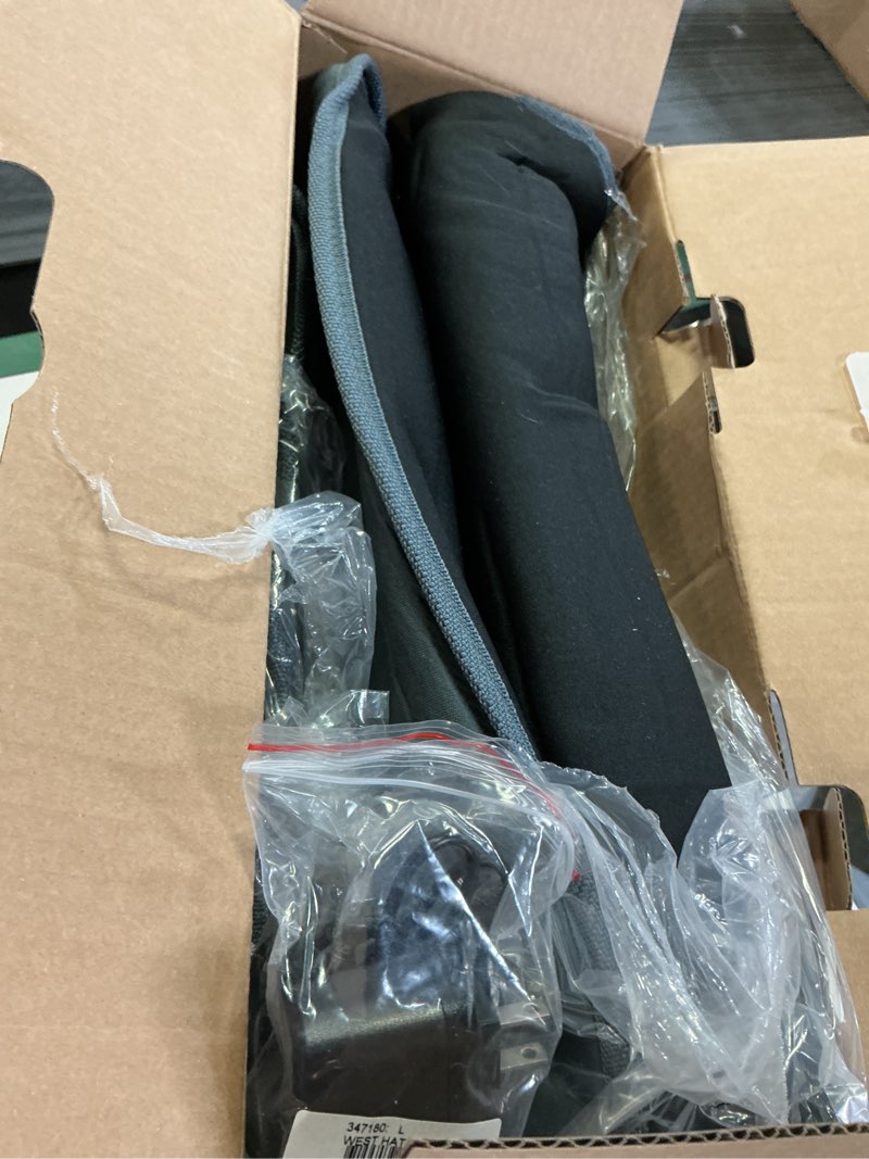 Condition photo showing As Is for Full Body Massage Mat with Heat, Vibration Back Massage Pad for Chair, Bed, Sofa, Back Massager, Massage Chair Pad, 10 Vibration Motors& 2 Heating Levels Blue