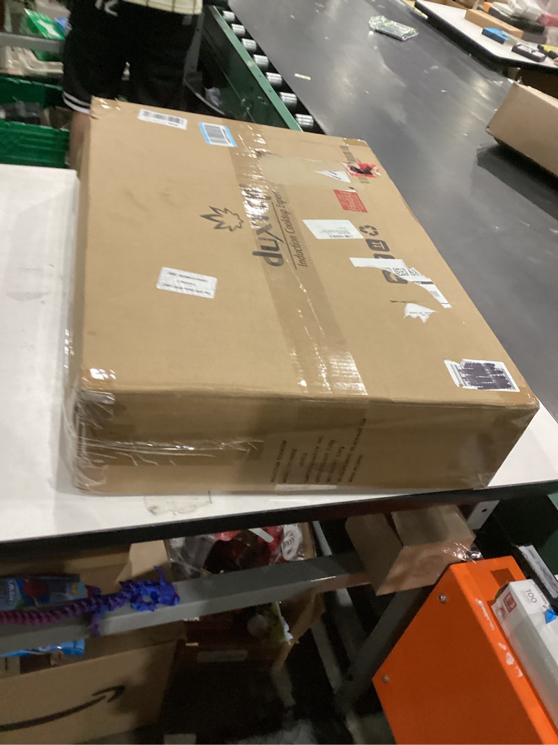 Condition photo showing New/Like New for Duxtop LCD Portable Double Induction Cooktop 1800W Digital Electric Countertop Burner Sensor Touch Stove, 9620LS/BT-350DZ