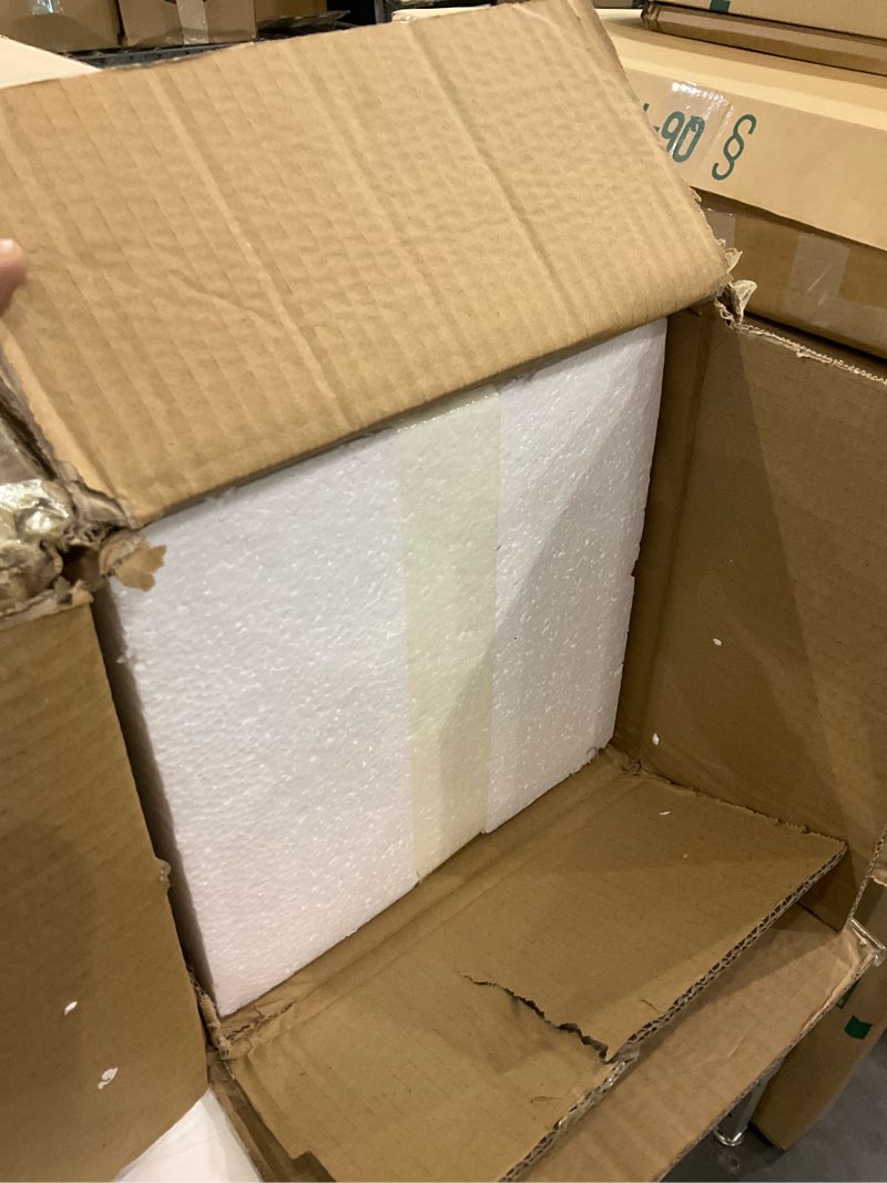 Tall floor vase mirror silver