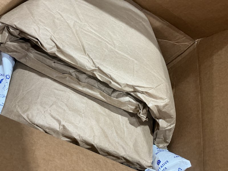 Condition photo showing Good Condition for insulated thermal shipping box 12"x12"x12" with 2 gel ice packs, pack of 1 - usa-made cold food shipping box with absorb condensation thermal-paper liner - frozen food shipping kit by idl packaging brown (box with ice packs) 12"x12"x12", 1-pack