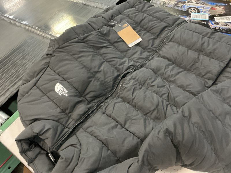 Condition photo showing As Is for THE NORTH FACE Men's Aconcagua 3 Jacket | Wind Resistant, Water Repellent, 600 Fill Waterfowl Down Insulation X-Large Tnf Black-npf