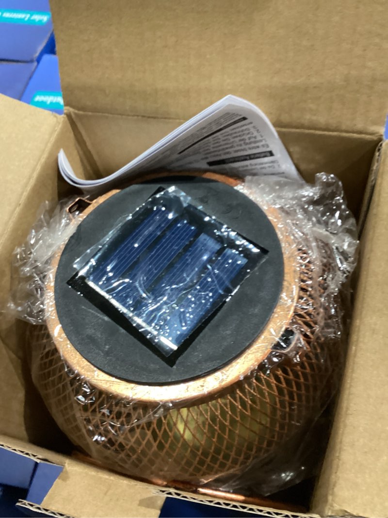 Condition photo showing Good Condition for Solar Lanterns Outdoor Waterproof Christmas Birthdays Gifts for Women Mom Grandma Butterfly Garden Decor Metal Hanging Solar LED Lights for Patio(Hummingbird)