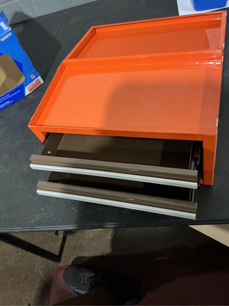 Condition photo showing Good Condition for kobalt mini toolbox cleveland browns