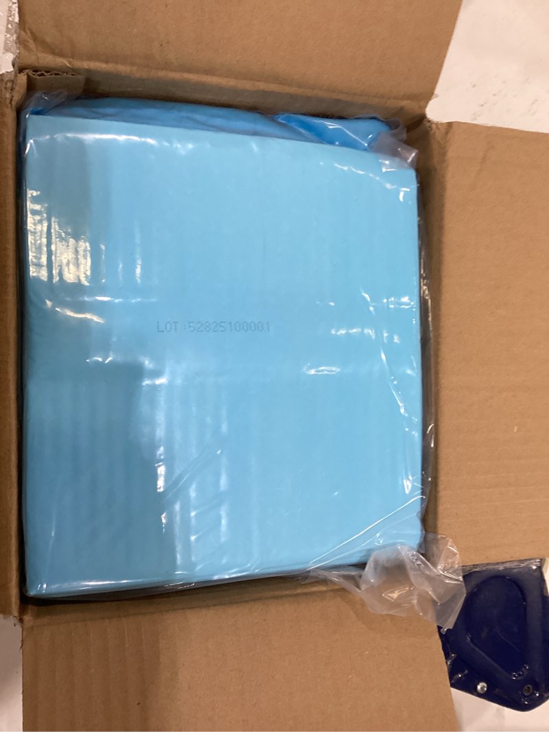 Condition photo showing New/Like New for Medline Light Absorbency Underpad, 23" x 36", 50 Count, Disposable Bed, Furniture & Surface Protection, For Kids, Adults, Elderly, Puppy Pad, Changing Pad, Incontinence Pee Pad, Chucks 23" x 36" (50 count)