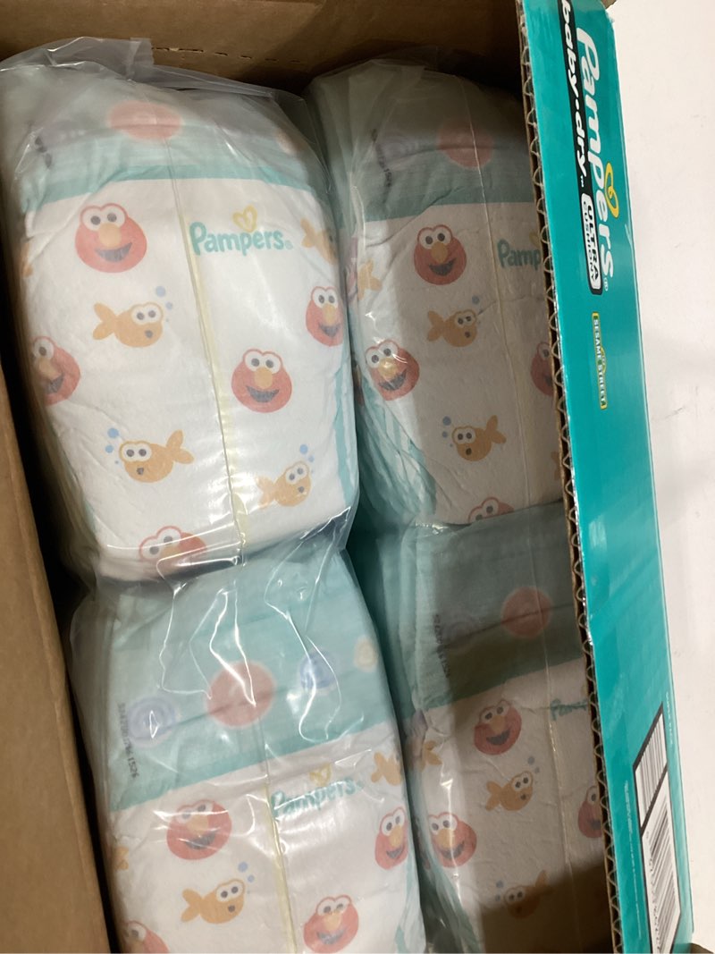 Condition photo showing Good Condition for Pampers Diapers - Baby Dry - Size 2, 112 Count, Absorbent Disposable Infant Diaper (Packaging May Vary) Size 2 112