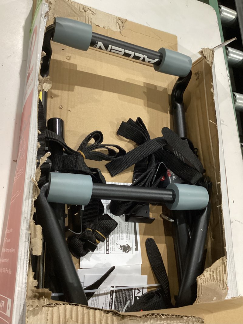 Condition photo showing Good Condition for allen sports deluxe 2-bicycle trunk mounted bike rack carrier  102dn
