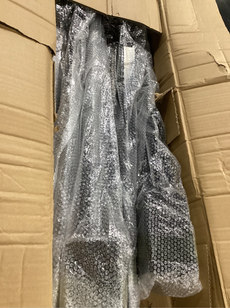 Condition photo showing As Is for fence post anchor 36 inch ground spike heavy duty black powder coated fence stakes post base for mailbox, 36 x 4 x 4 inches outer diameter (inner diameter 3.6 x3.6 inches), pack of 4 36 inch 4