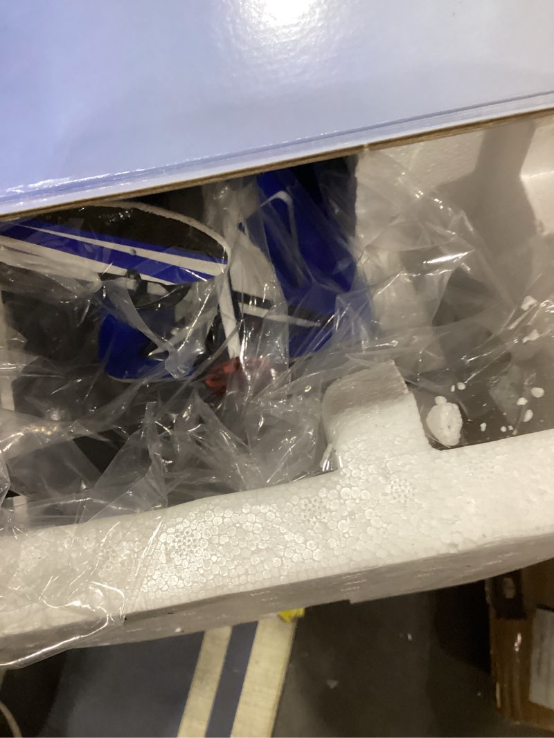 Condition photo showing As Is for E-flite 4-Site 3D FF Flat Foamy 800mm BNF Basic with AS3X and Safe Select EFL02950