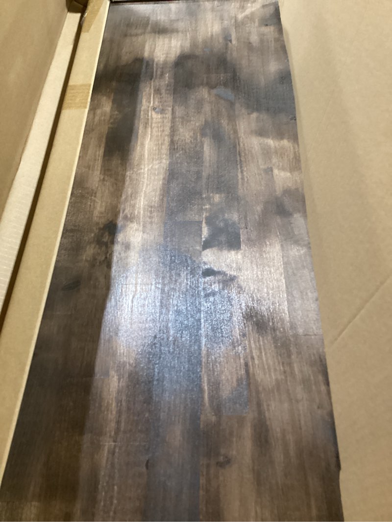 Condition photo showing Good Condition for 3FT Butcher Block Countertop Birch Solid Wood - 36" x 25" Table Top Butcher Block Cutting Board for 