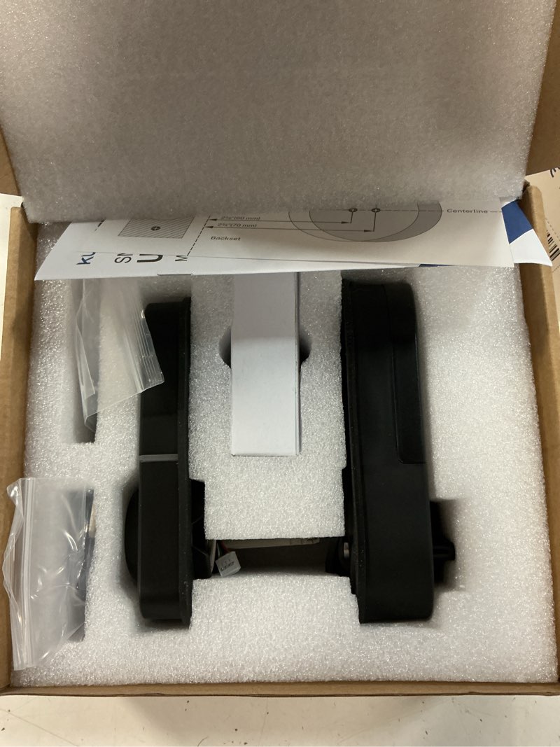 Condition photo showing Good Condition for smart door lock deadbolt with keypad: keyless entry door lock - fingerprint lock for front door - electronic lock with bluetooth and app control - waterproof ip66 for outdoor