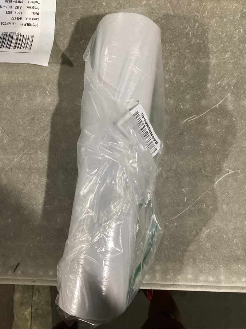 Condition photo showing Good Condition for plantional medium weight white iron-on non-woven fusible interfacing: 16.5" x 30yds medium weight non-woven interfacing iron on polyester single-sided interfacing for diy crafts supplies white medium weight