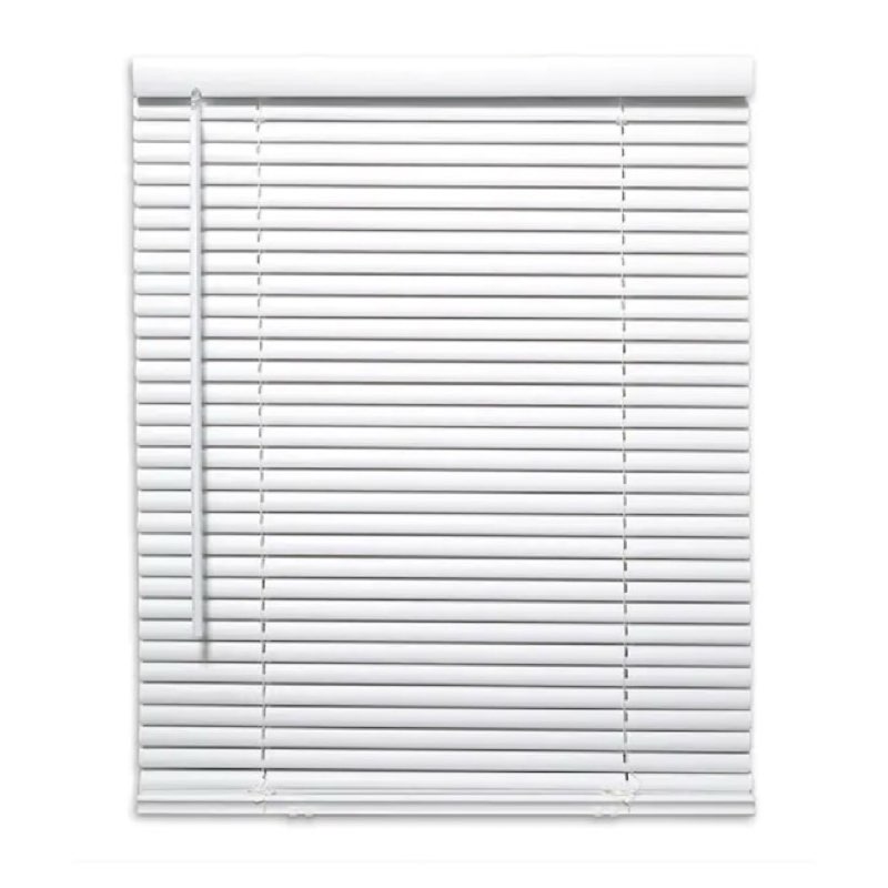 Project Source Light Filtering 1-in Slat Width 34-in x 64-in Cordless White