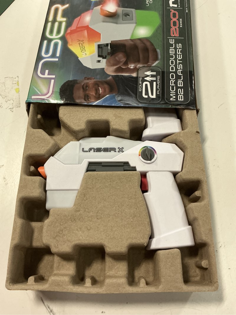 Condition photo showing Good Condition for laser x ultra micro laser tag set – infrared blasters for indoor & outdoor, kids ages 6 and up