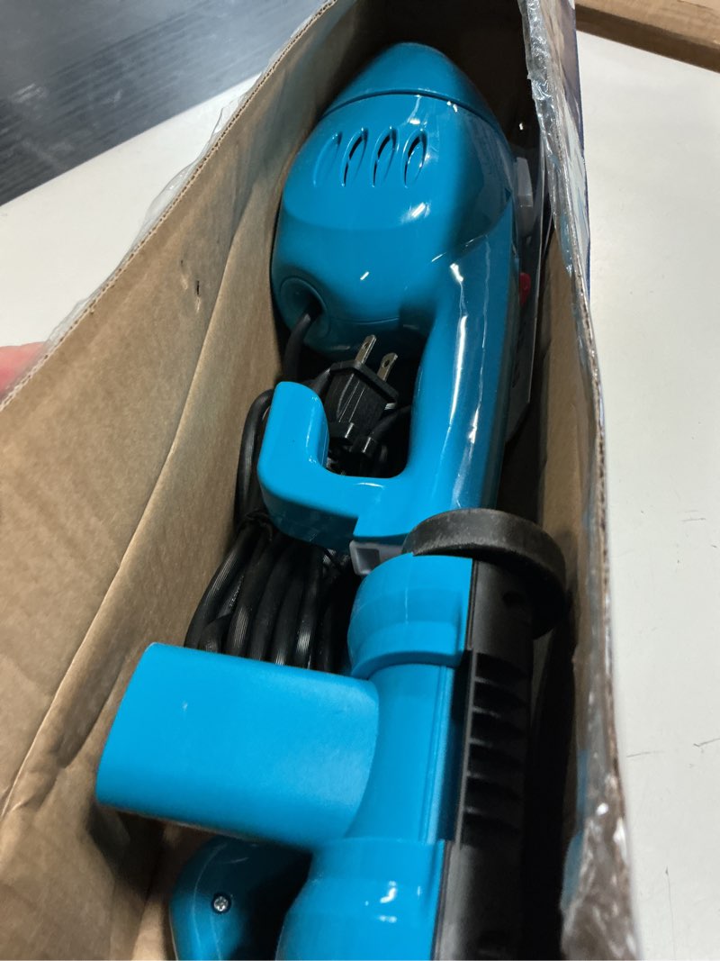 Condition photo showing As Is for bissell featherweight stick lightweight bagless vacuum with crevice tool, 2033, one size fits all, blue