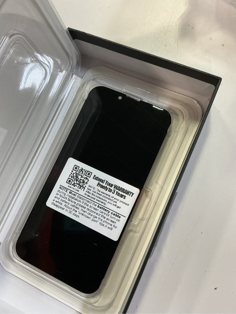 Condition photo showing Good Condition for for iPhone 13 Screen Replacement (Model A2482,A2631,A2633,A2634,A2635), 6.1 inch 3D Touch LCD Display Digitizer Frame Assembly with Repair Tools 6.1" for iPhone 13