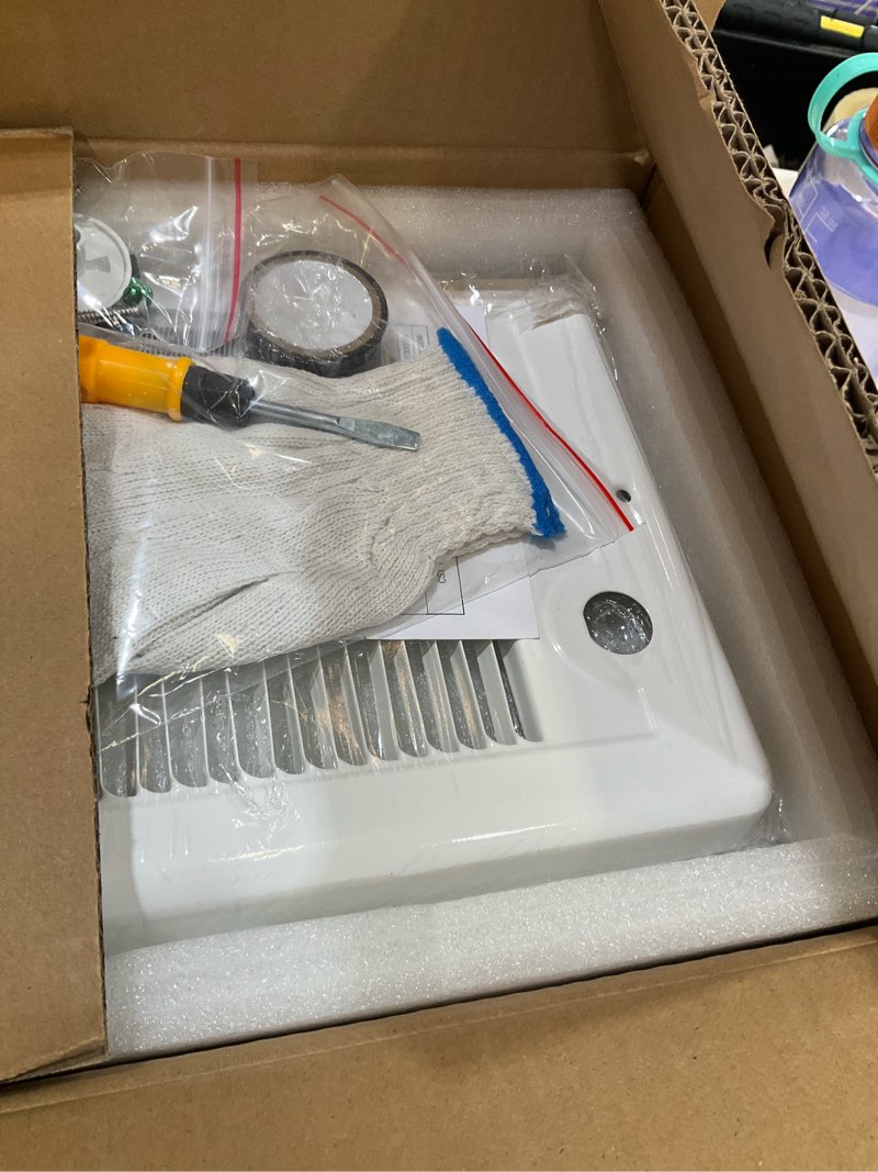 Condition photo showing Good Condition for csc151tw electric wall heater?120 volt, 1500 watt, white) wall heater complete unit with thermostat