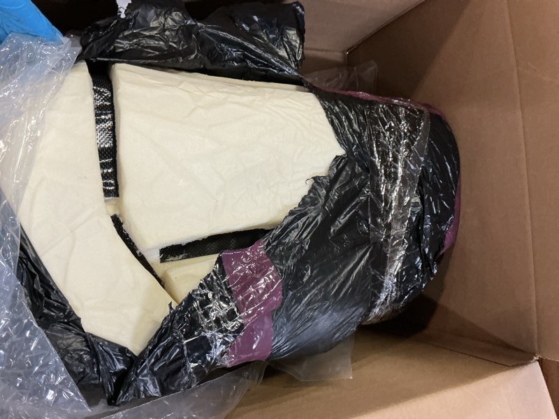 Condition photo showing As Is for labwork front driver bottom cloth sponge cushion replacement