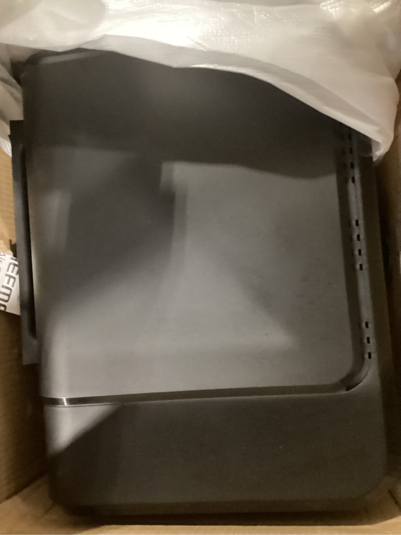 Condition photo showing Good Condition for Chefman Air Fryer Toaster Oven Combo, Countertop Oven for Quick & Healthy Meals, Bake, Broil, Air Fry, Toast, and Bagel Functions, 450°F Max Temp, 4 Slice Toaster Oven Air Fryer Combo