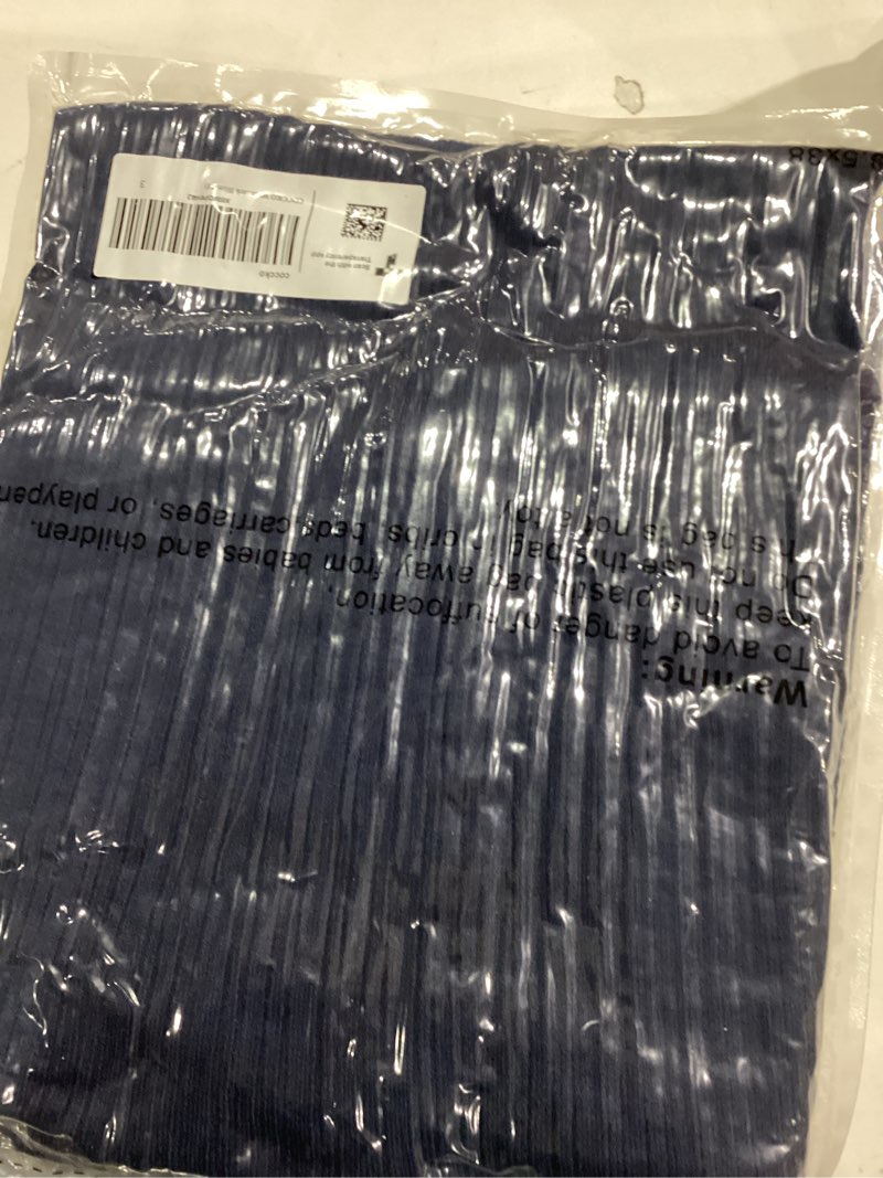 Condition photo showing Good Condition for Womens Off The Shoulder Sweater Top Long Sleeve Fall Batwing Boat Neck Knit Sexy Casual Pullover Dark Blue Medium