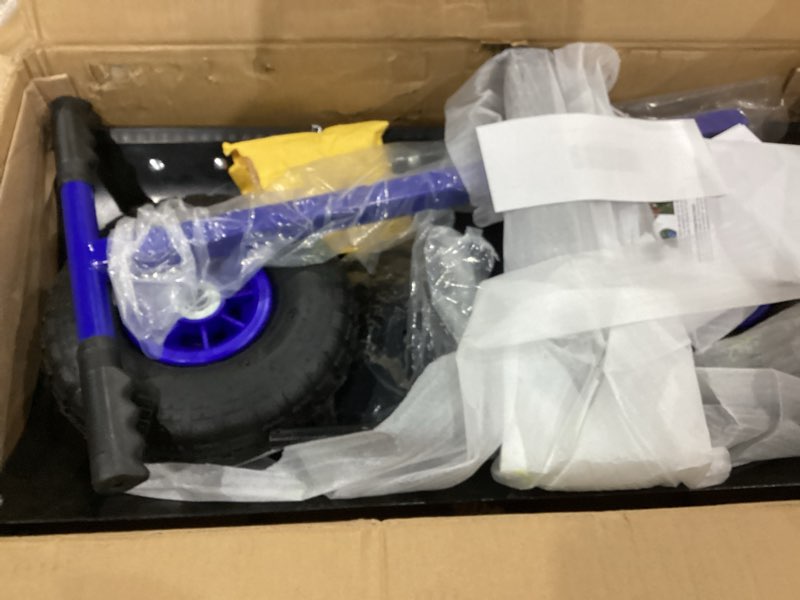 snow shovel for driveway with wheels, 29.1" w x 14.2" h, heavy duty snow pusher, snow plow shovel ro