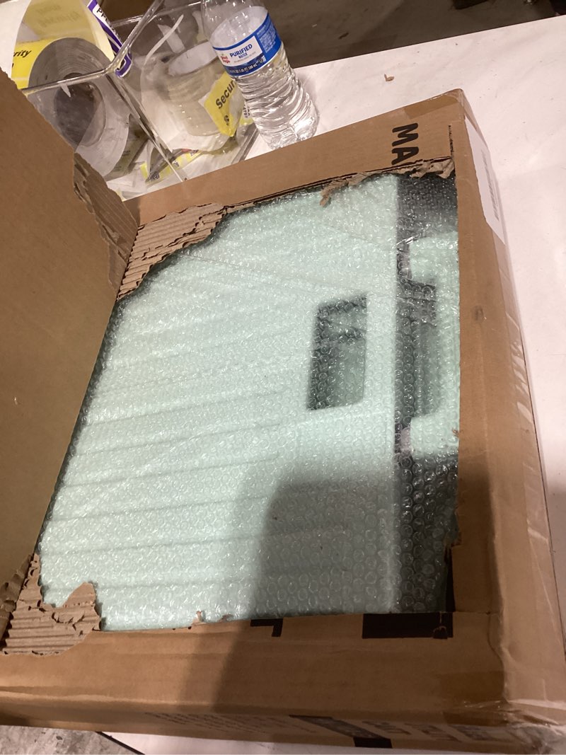 Condition photo showing Good Condition for Folding Utility Cart Portable Rolling Crate Handcart Shopping Trolley Collapsible Tool Box, with Lid, Basket on 4 Rotate Wheels, for Grocery, Office, Teacher, Travel Shop Move Luggage (Green)