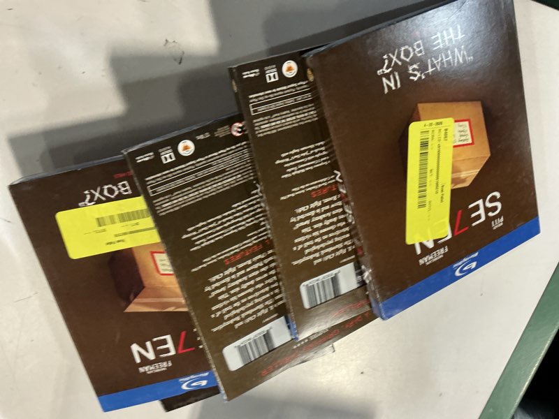 Condition photo showing Good Condition for se7en (blu-ray)  drama  new line cinema ( of 5 pack